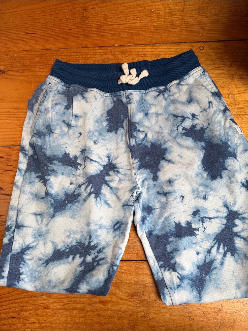 chubbies Blue Tie-Dye Drawstring Sweatpants Joggers